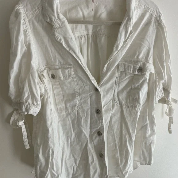 Free People Button-Up Blouse - Picture 3 of 6